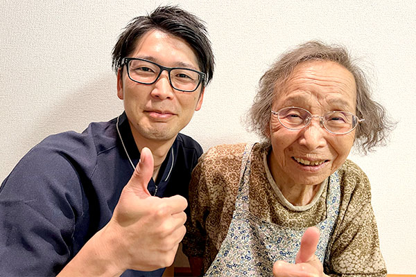 患者さんとの写真